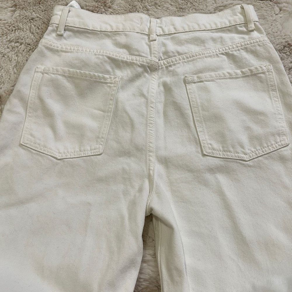 Sandro Denim Jeans White Size 40 - Picture 11 of 11